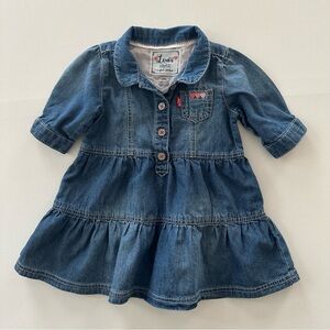 Levi’s 6-9 Months Baby Girl Denim Dress
